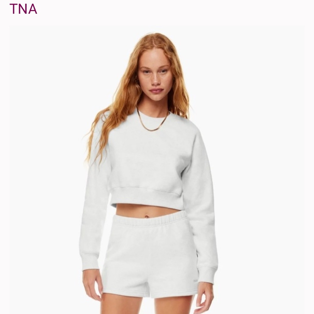 NWT TNA Aritzia sweat fleece shorts